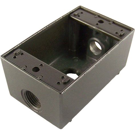 metal box home depot|small electrical outlet box.